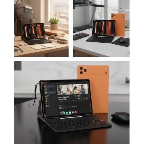 Tablet Pc Kl.yeli Set Geniş Ekran Yüksek Depolama Ve Android Sistem