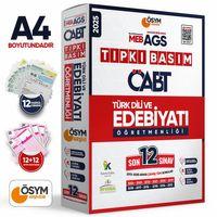 2025 MEB-AGS ÖABT Türk Dili ve Edebiyatı Öğretmenliği ÖSYM Tıpkı Basım 12li Deneme Paketi