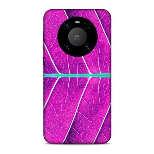 Lopard Huawei Mate 40 Pro Uyumlu Kılıf Bahar (30) Silicone Case Eflatun