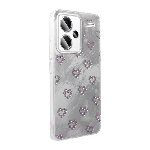 Xiaomi Redmi Note 13 Pro Plus 5G Kılıf Kamera Korumalı Figürlü Zore Ponti Silikon Kapak