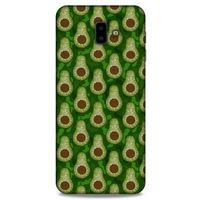 Frutix Avokado 02 Samsung Galaxy J6 Plus Kılıf Desenli Silikon