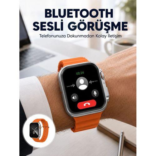 2025 Model Gelişmiş Özellikli Nabız Sensörlü Spor Takibi Yapabilen Titreşimli Saat Yeni Nesil