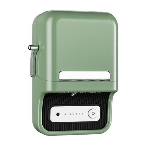 NIIMBOT B21, Taşınabilir, Mürekkepsiz, Termal Etiket Yazıcı (Bluetooth, Type-C) Yeşil