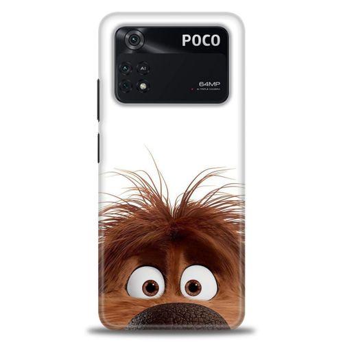 Xiaomi Poco M4 Pro 4G Kılıf HD Baskılı Kılıf - Sevimli Köpek + Tam Ekran Koruyucu