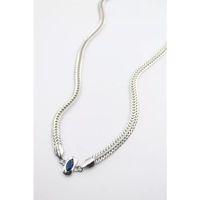 Taşlı Vip Kolye - Gümüş