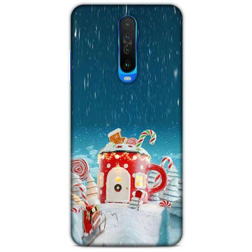 Xiaomi Redmi K30 5G Kılıf Snowix (13) Silikon Kap Kırmızı