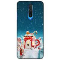 Xiaomi Redmi K30 5G Kılıf Snowix (13) Silikon Kap Kırmızı