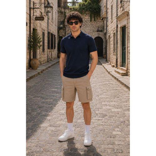 ALEXANDERGARDI Polo Yaka Düğmeli Triko T-shirt (50024)