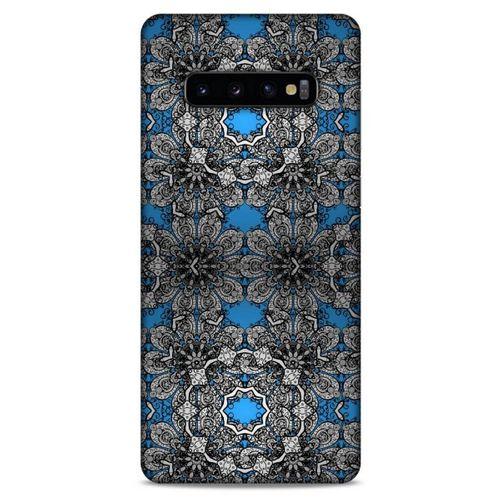 Samsung Galaxy S10 Plus Uyumlu Kılıf Mavi Delisi (35) Fit Design Kılıf Bölgesel