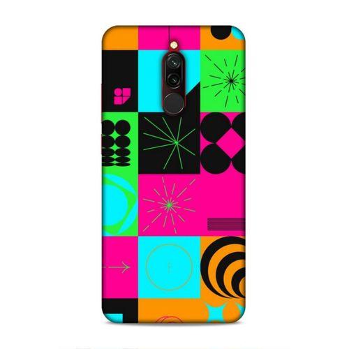 Xiaomi Redmi 8 Uyumlu Kılıf Insomnia (28) Arka Kapak Fuşya