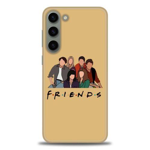 Samsung Galaxy S23 Kılıf HD Baskılı Kılıf - Friends + Tam Ekran Koruyucu