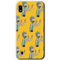 Samsung Galaxy A10 HD Baskılı Kılıf + 9D Tam Ekran Koruyucu - Rick Felsefesi