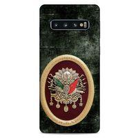 Samsung Galaxy S10 Uyumlu Kılıf Ottoman (8) Baskılı Kılıf Tuğra