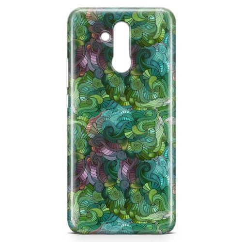 Huawei Mate 20 Lite Kılıf Sarmal Girdap Arka Kapak Koruma Desenli Full Koruyucu