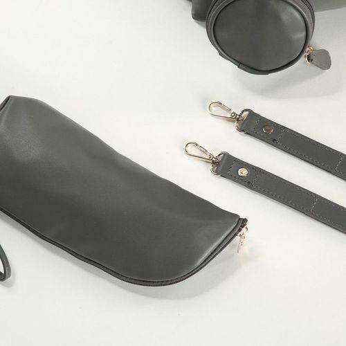 M&Y Diamond Anne Bebek Bakım Sırt Çantası 7345 Gri