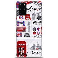 Samsung Galaxy S20 Plus Kılıf HD Baskılı Kılıf - London Set + Tam Ekran Koruyucu