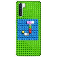 Lopard Oppo A91 Uyumlu Kılıf BloX (21) Koruyucu Kapak J Harfi