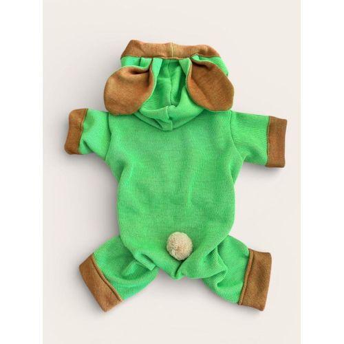 Matcha Bunny Kulaklı Köpek Tulumu Kıyafeti