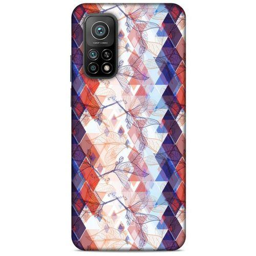 Xiaomi Mi 10T Pro 5G Kılıf Pastel Renkler (3) Kapak Kırmızı Lacivert