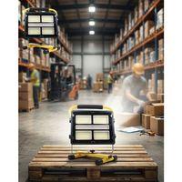 Çok Fonksiyonlu Led Projektör Kamp Lambası Solar Şarjlı Powerbank Özellikli