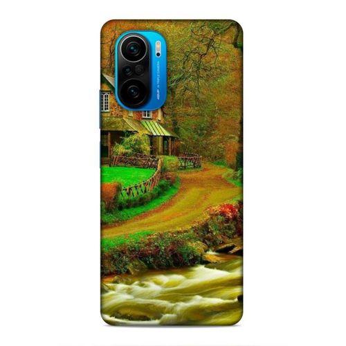 Xiaomi Poco F3 Uyumlu Kılıf Azarbaijan (48) Bumper Kılıf Orman Evi