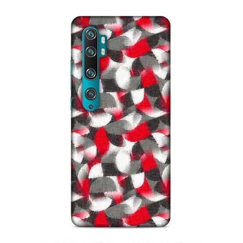 Xiaomi Mi Note 10 Uyumlu Kılıf Romans (38) Neo Hybrid Kılıf Kırmızı Gri