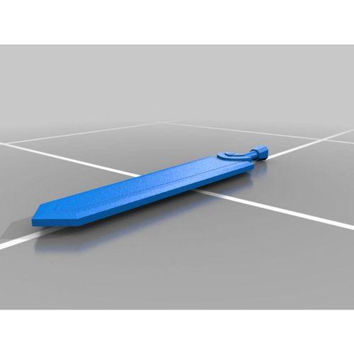 BERSERK Guts Büyük Kılıcı (Bu ürün Sadece Plastik parçadır - Almadan Önce Soru Sorabilirsiniz)