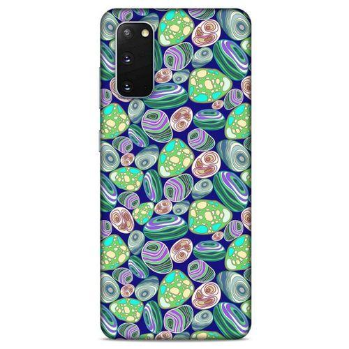 Samsung Galaxy S20 Kılıf Baskılı Özel Seri Taşlı (15) Antişok Kılıf