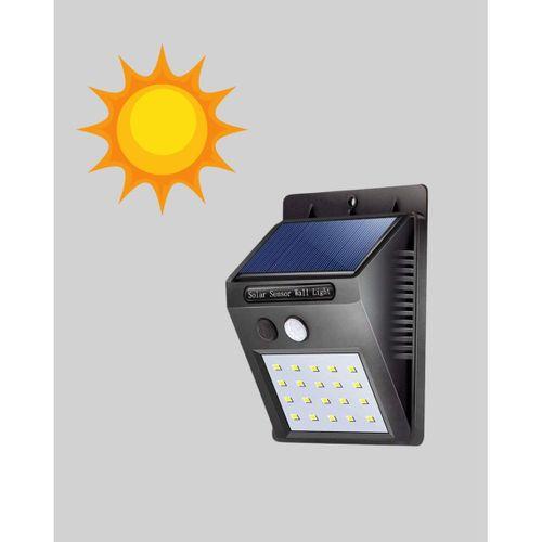 Solar Güçlü Led Dış Mekan Lambası – Güneş Enerjisiyle Şarj Olan Sensörlü Bahçe Işığı