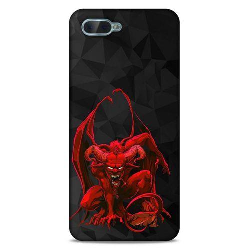 Lopard Oppo Rx17 Neo Uyumlu Kılıf Tattoo's (17) Tasarım Kılıf Red Dragon