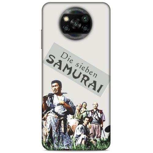 Lopard Xiaomi Redmi Poco X3 Uyumlu Kılıf IMDB Film (30) Silicone Case Yedi Samuray