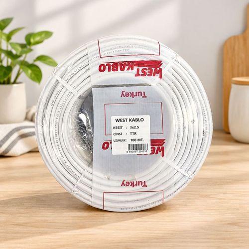 3x2,5 mm Ttr Elektrik Kablosu 100 metre