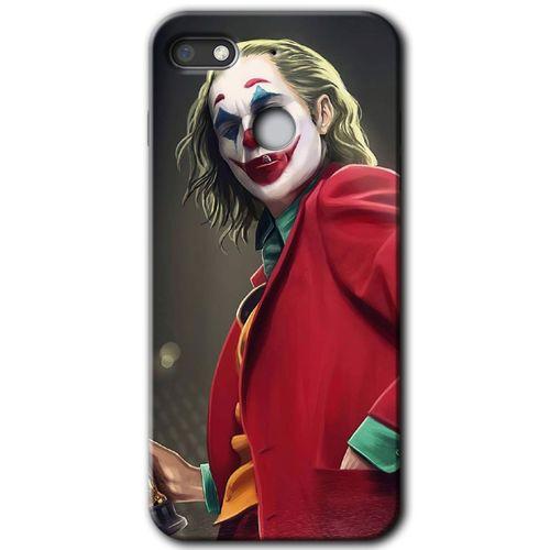 MRCİLETİSİM General Mobile GM 8 Go Kılıf HD Desen Baskılı Arka Kapak + Temperli Cam - Reel Joker