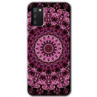 Potkal Hediye Fabrikası Samsung Galaxy A03s Kılıf HD Desen Baskılı Arka Kapak - Mandala Patterns Kaleidoscope