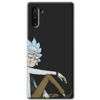 Potkal Hediye Fabrikası Samsung Galaxy Note 10 Kılıf HD Desen Baskılı Arka Kapak - Rick