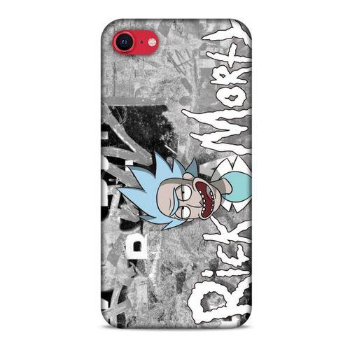 Apple iPhone SE 2020 Uyumlu Kılıf Rick And Morty (10) Full Koruma Kılıfı Space Beth