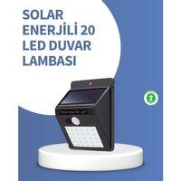 Ip65 Dayanıklı Solar Enerjili Dış Cephe Aydınlatma