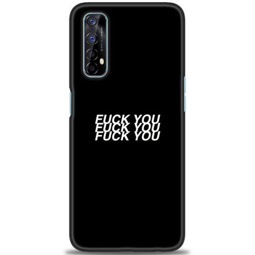 Realme 7 Kılıf HD Baskılı Kılıf - You You You + Tam Ekran Koruyucu