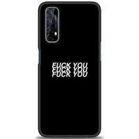 Realme 7 Kılıf HD Baskılı Kılıf - You You You + Tam Ekran Koruyucu