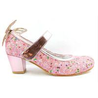 Mini Women Fuşya Kız Çocuk Topuklu Abiye Ayakkabı