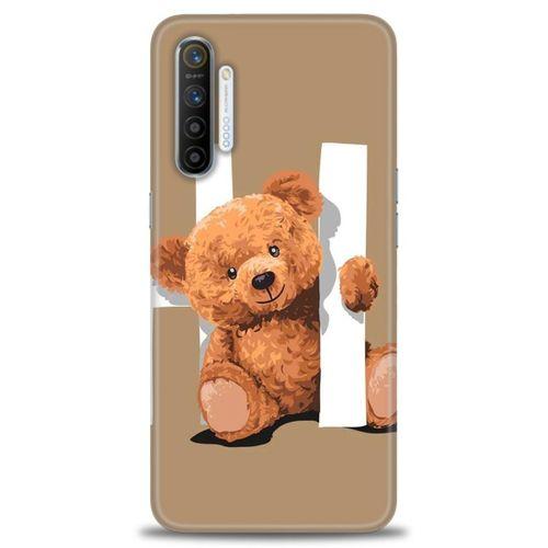 Realme XT Kılıf HD Baskılı Kılıf - Teddy Hı + Tam Ekran Koruyucu