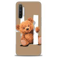 Realme XT Kılıf HD Baskılı Kılıf - Teddy Hı + Tam Ekran Koruyucu