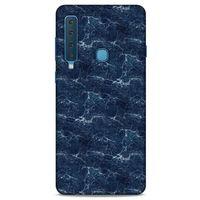 Mermer Desenli (15) Tema Antişok Kılıf Lacivert Samsung Galaxy A9 2018 Kılıf