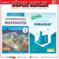 Antrenmanlarla Matematik 1 ve Paragraf Soru Bankası Seti 2 Kitap