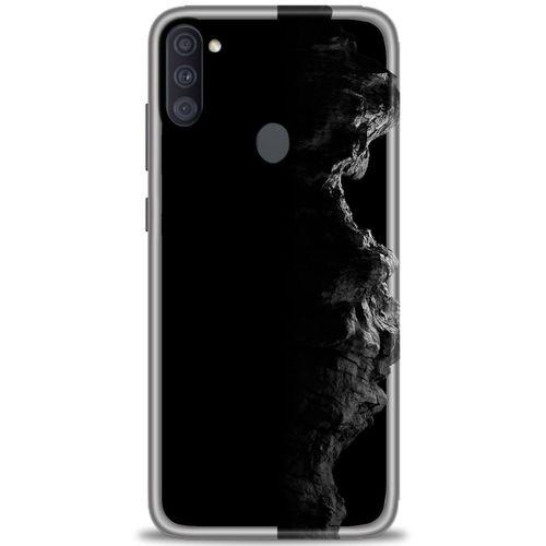 Samsung Galaxy M11 Kılıf HD Baskılı Kılıf - Dağ + Tam Ekran Koruyucu