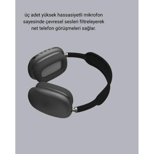 Bluetooth 5.0 Kulak Üstü Kulaklık – Gürültü Engelleme, Uzamsal Ses, Hızlı Şarj