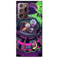 Samsung Galaxy Note 20 Ultra Uyumlu Kılıf Rick And Morty (21) Koruyucu Kapak Brad