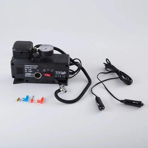 220v Ile 12v Oto Elektriği Çalışan Hava Lastik Şişirme Kompresörü 250 Psı Çok Amaçlı Yol Yardımı