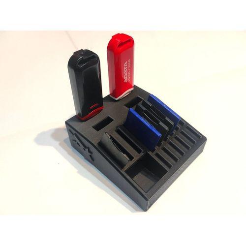 USB SD MicroSD Kart Tutucu Organizatör - 5123831