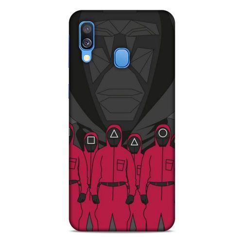 Samsung Galaxy A40 Uyumlu Kılıf Squid Game (5) Koruma Kabı Myung-Ok